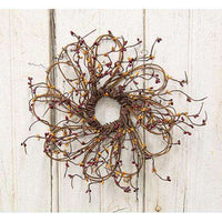 Flower Shaped Pip Wreath, 12
