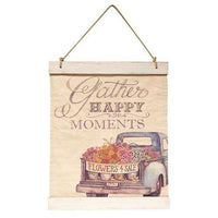 Thumbnail for Gather Happy Moments Canvas Wall Hanger Canvas Wall Hanger CWI+ 