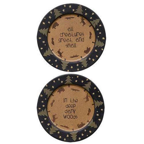 Wildlife Plate, Asst. - The Fox Decor