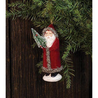 Belsnickel w/Tree Ornament - The Fox Decor