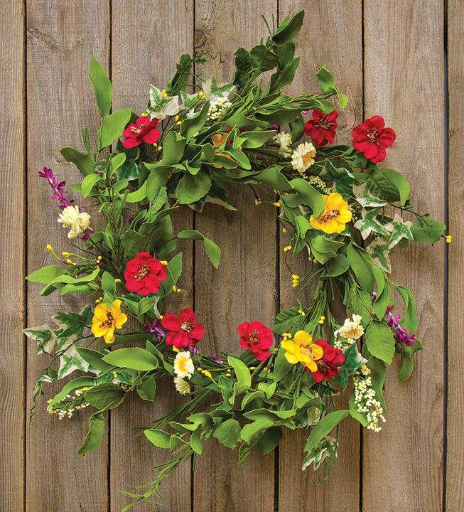 Hibiscus Wreath - The Fox Decor