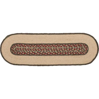 Holly Berry Jute Braided Table Runner - The Fox Decor