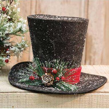 Large Black Top Hat - The Fox Decor