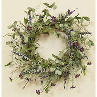 Lavender Herbs Wreath, 24