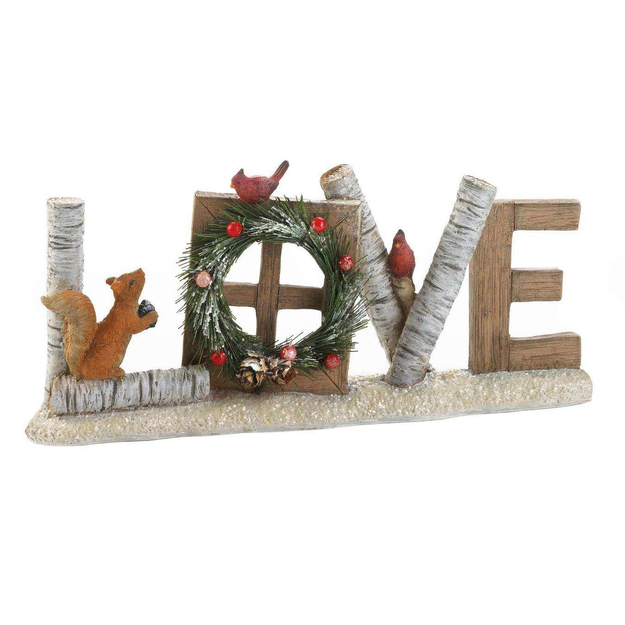 Love Christmas Decorative Sign - The Fox Decor