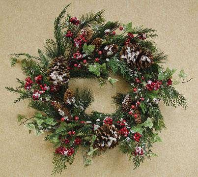 Pepperberry & Cedar Wreath - The Fox Decor