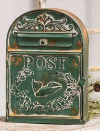 Rounded Bird Post Box - The Fox Decor