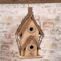 Rustic Country Birdhouse - The Fox Decor
