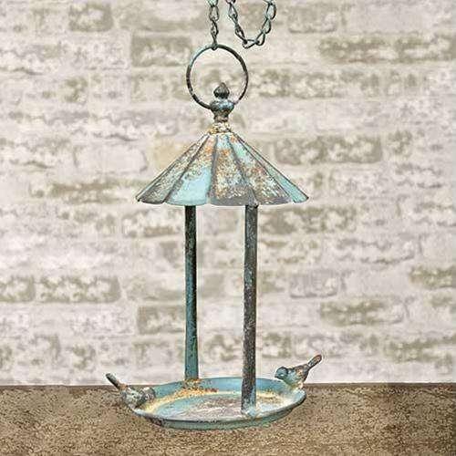 Rustic Metal Bird Feeder - The Fox Decor