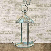 Rustic Metal Bird Feeder - The Fox Decor