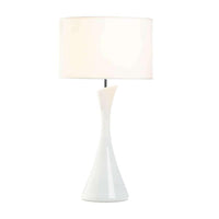 Thumbnail for Sleek Modern White Table Lamp