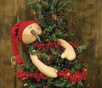 Snowman Ski Hat Tree Hugger Topper - The Fox Decor