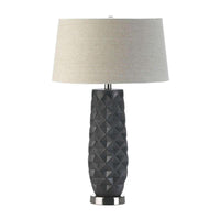 Thumbnail for Tao Charcoal Prism Table Lamp