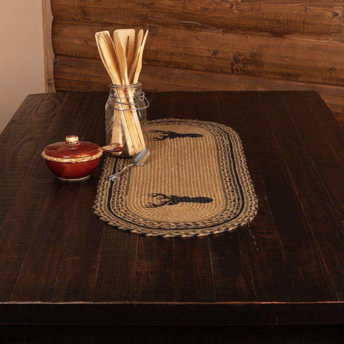 Trophy Mount Jute Braided Table Runner - The Fox Decor