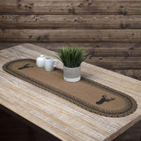 Trophy Mount Jute Braided Table Runner - The Fox Decor