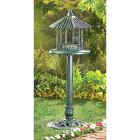 Verdigris Gazebo Birdfeeder - The Fox Decor