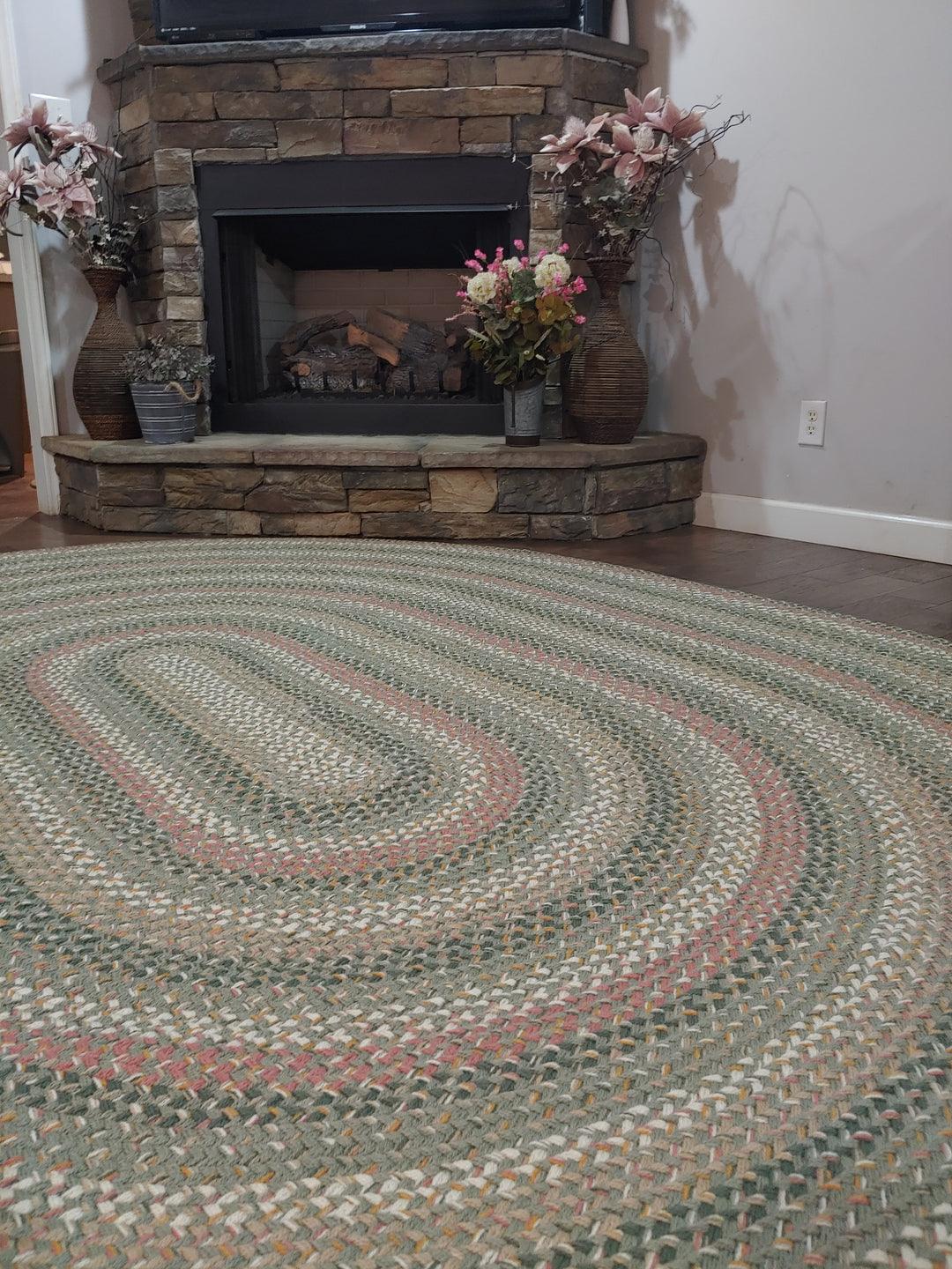 Joseph’s Coat 731-JC Multi-Color Braided Rugs - The Fox Decor
