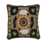 Thumbnail for Favorite Things Hooked Pillow - 18x18 - Park Designs