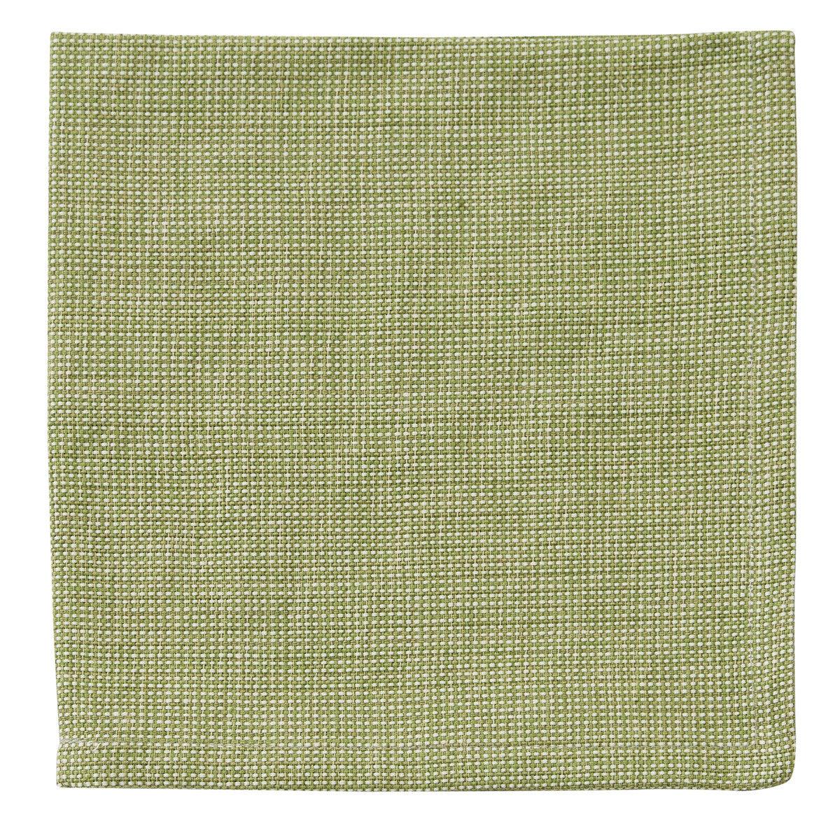 Basketweave Napkin - Evergreen set of 6 Park Designs - The Fox Decor