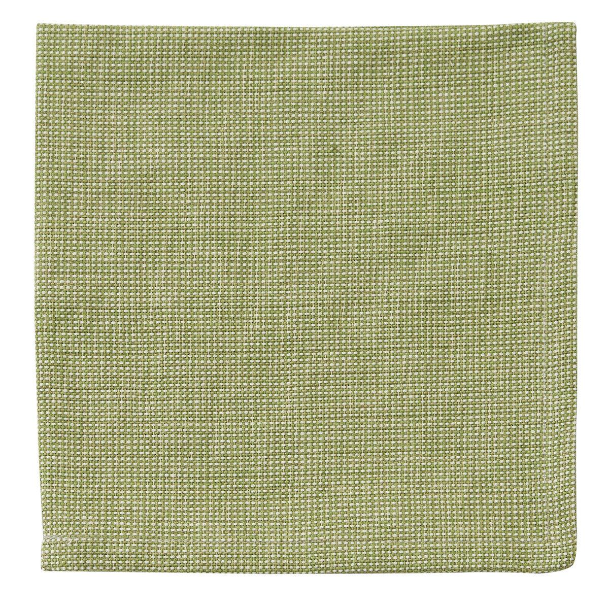 Basketweave Napkin - Evergreen set of 6 Park Designs