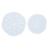 Thumbnail for Kadia Lace Accent Mats Set Of 2  Park Designs