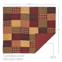 Connell California/Luxury King Quilt 124Wx115L - The Fox Decor