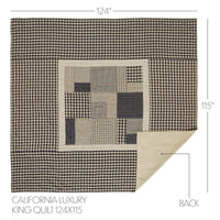My Country California/Luxury King Quilt 124Wx115L - The Fox Decor