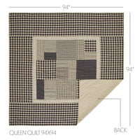 My Country Queen Quilt 94Wx94L - The Fox Decor