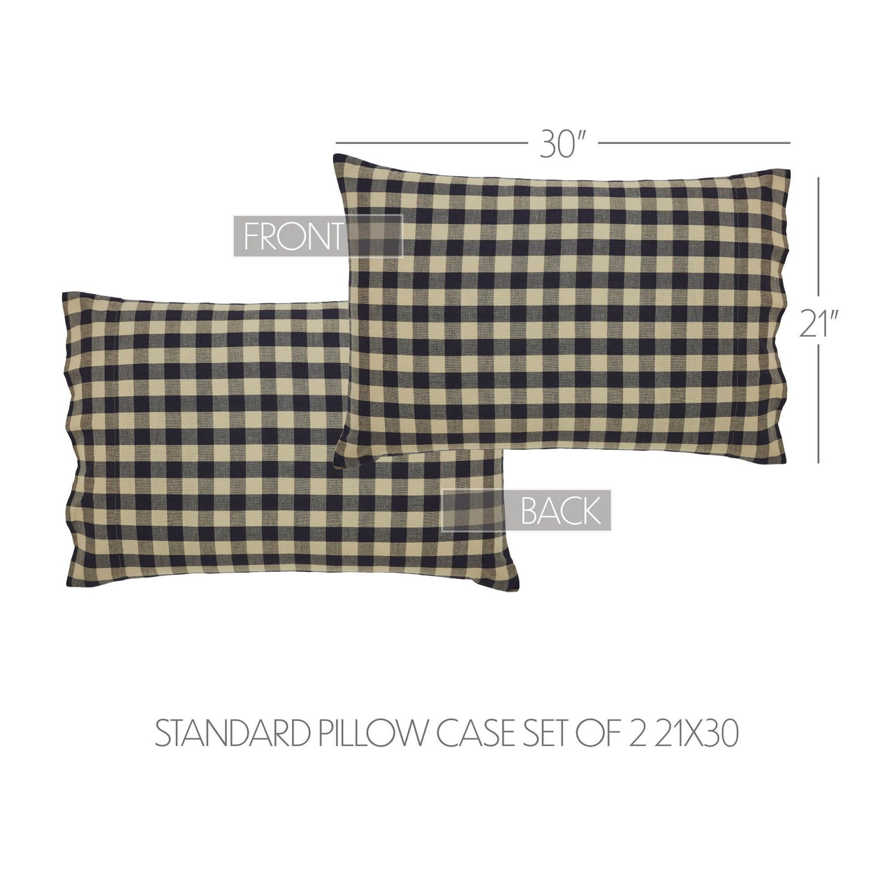My Country Standard Pillow Case Set of 2 21x30 - The Fox Decor