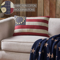 Thumbnail for My Country Flag Pillow 14x22 VHC Brands