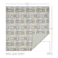 Thumbnail for Finders Keepers King Quilt 106Wx97L - The Fox Decor