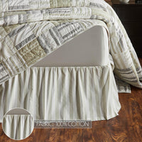 Finders Keepers Ruffled King Bed Skirt 78x80x16 - The Fox Decor