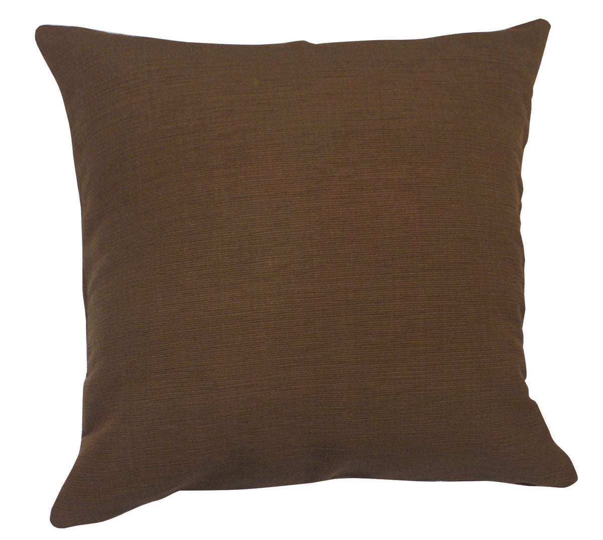 Essentials Rib Pillow Cover - Brown SET OF 4 Split-P