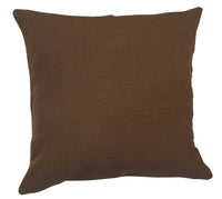 Thumbnail for Essentials Rib Pillow Cover - Brown SET OF 4 Split-P