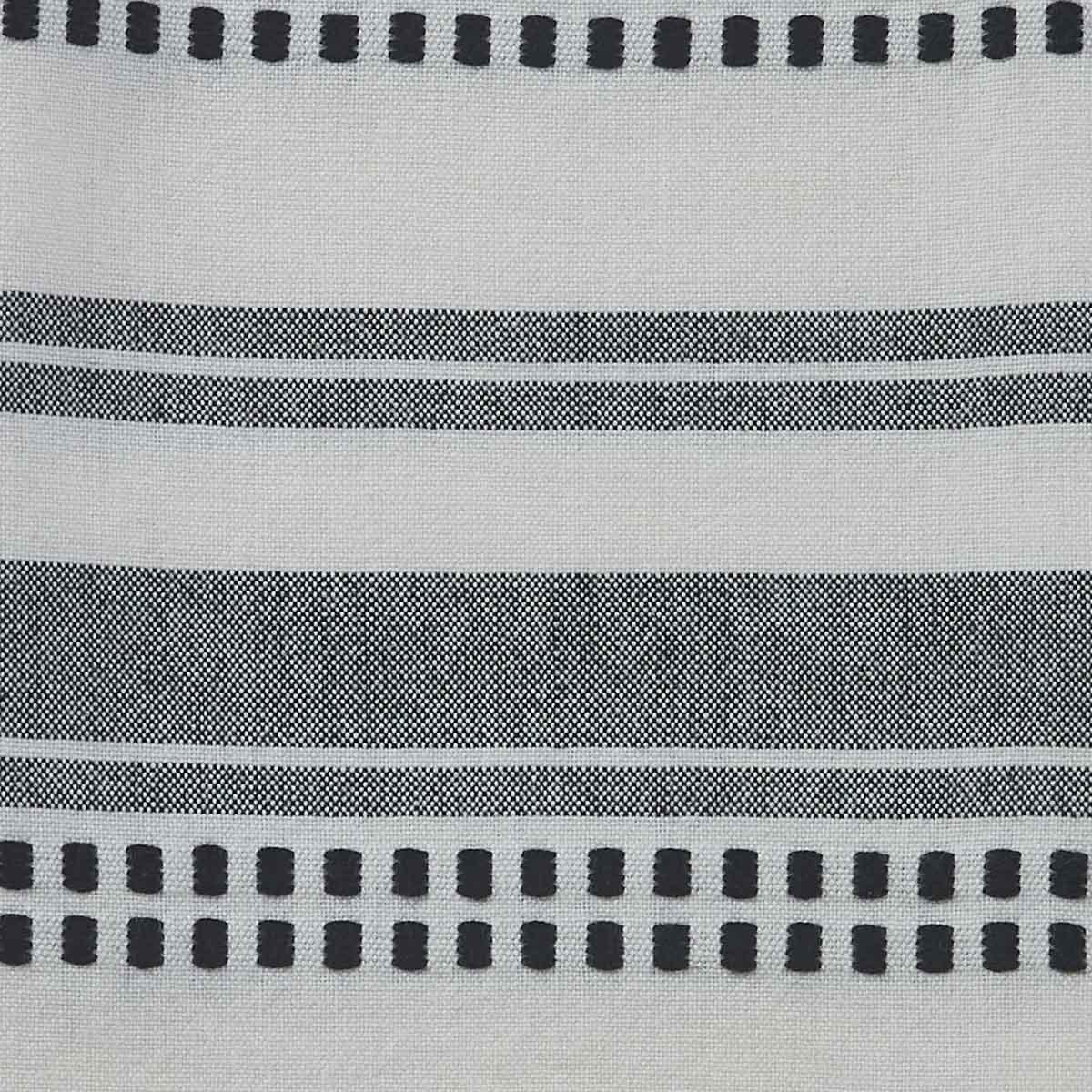 Kyla Woven Towel - Black Set of 2 Park Designs - The Fox Decor