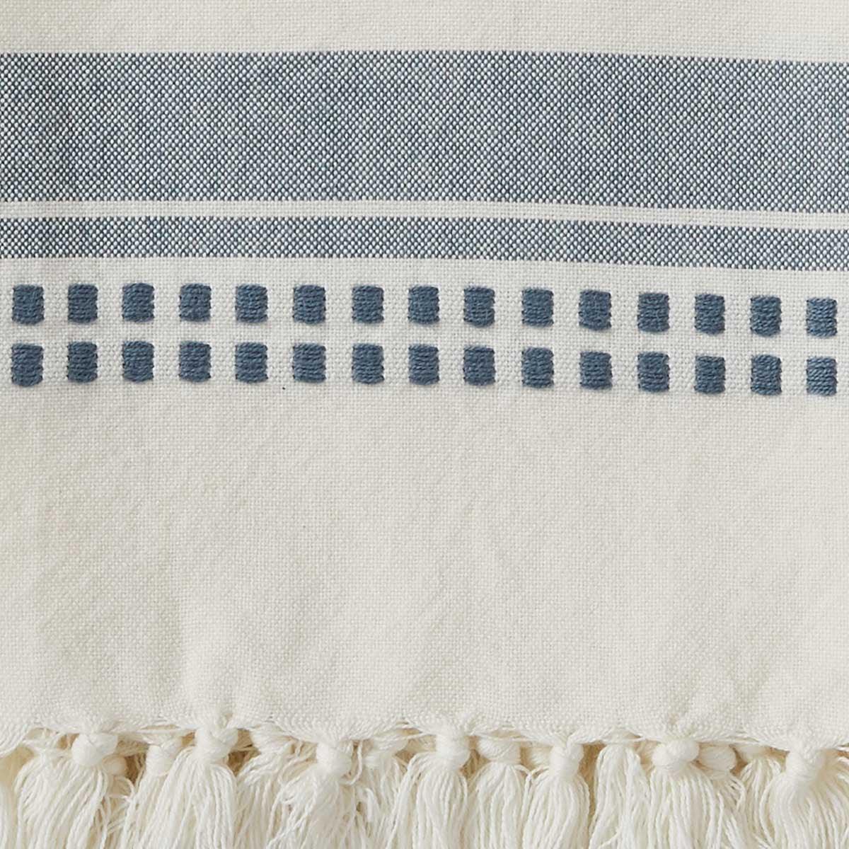 Kyla Woven Towel - Marine Bluet Set of 2 Park Designs - The Fox Decor