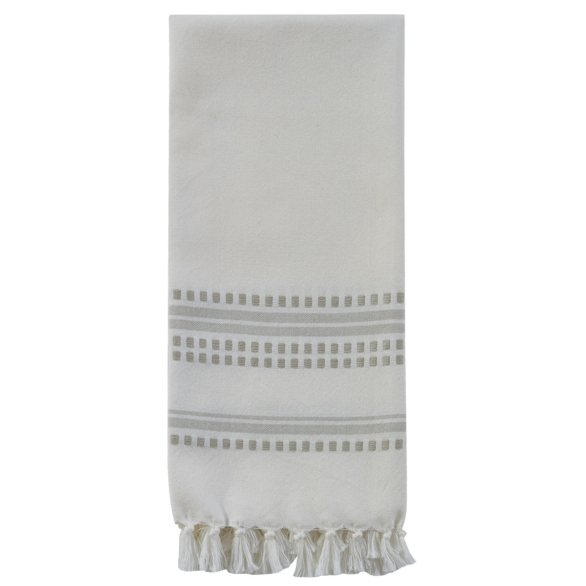 Kyla Woven Towel - Pebblet  Set of 2 Park Designs