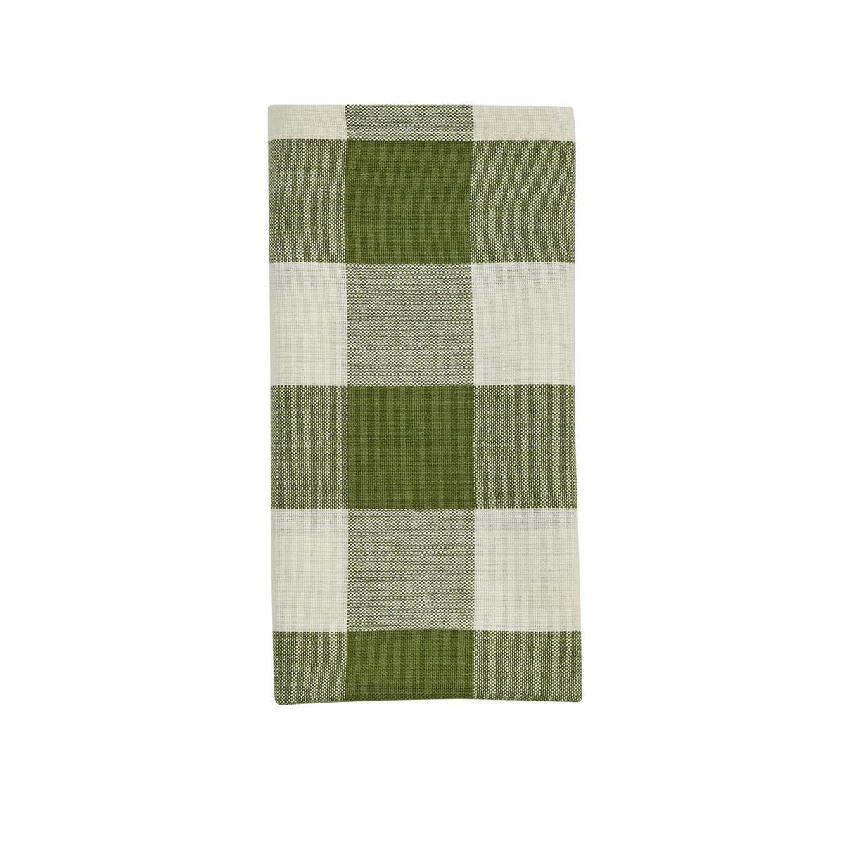 Wicklow Check Napkin - Sage - The Fox Decor