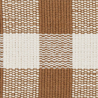 Wicklow Check Brown & Cream Table Runners 54