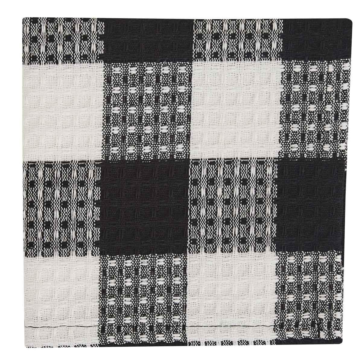 Wicklow Check Black & Cream Dishcloths - Set of 6Park Designs - The Fox Decor