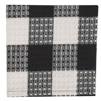 Thumbnail for Wicklow Check Black & Cream Dishcloths - Set of 6Park Designs - The Fox Decor