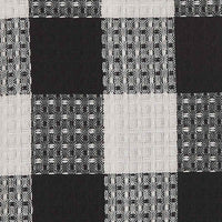Thumbnail for Wicklow Check Black & Cream Dishcloths - Set of 6Park Designs - The Fox Decor