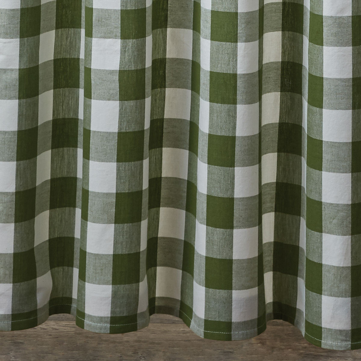 Wicklow Check Sage Shower Curtain - Park Designs