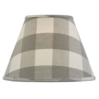 Thumbnail for Wicklow Check Dove Lamp Shade - 10