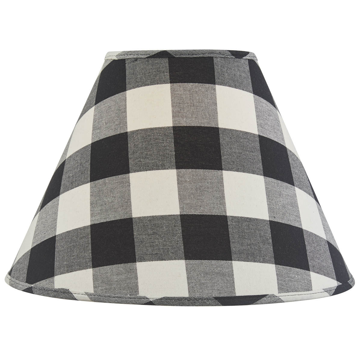 Wicklow Check Lampshades - Black & Cream - 14" Park Designs