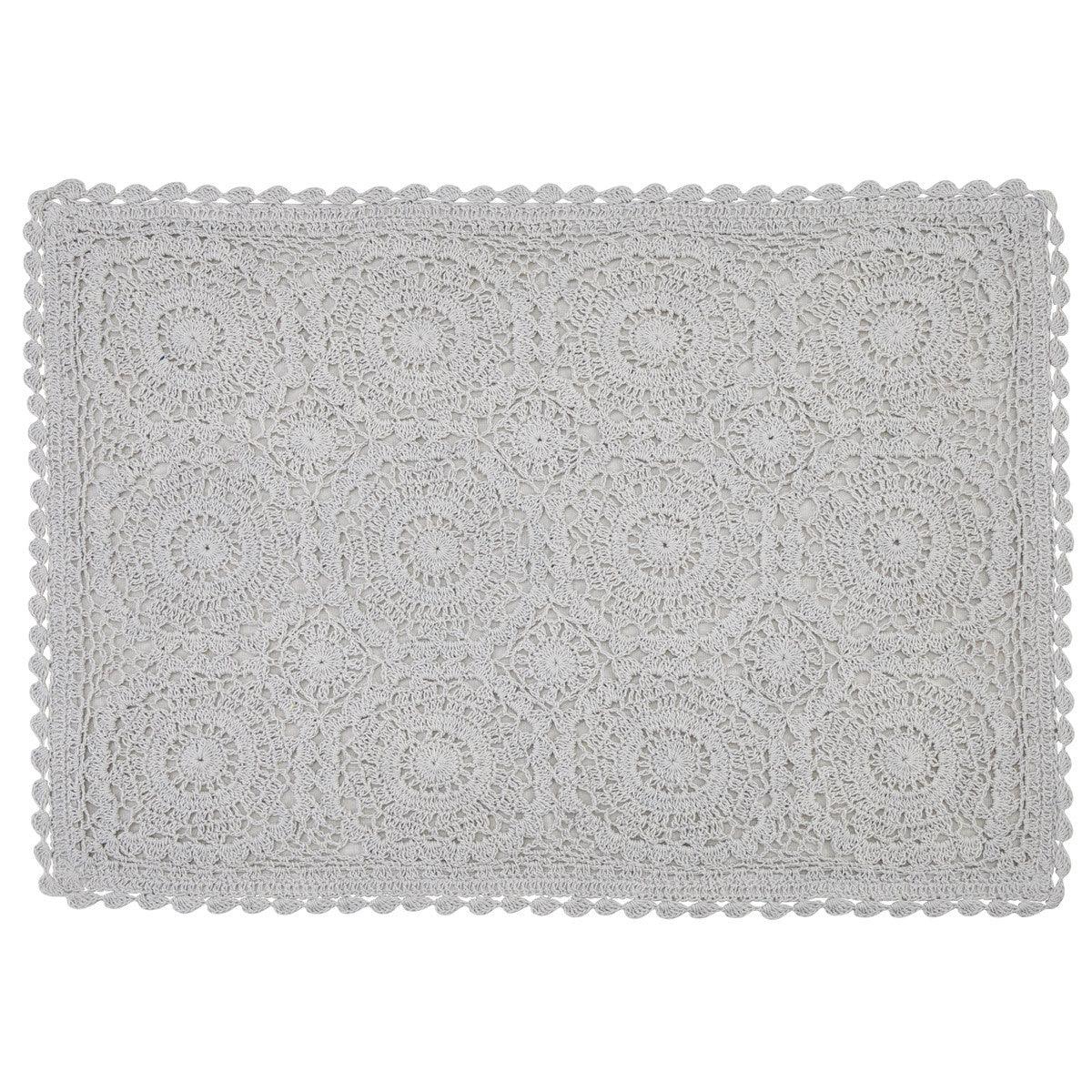 Lace Placemats - Mist Set of 4 Park Designs - The Fox Decor