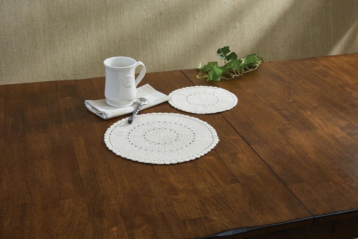 Lace Trivets - Cream Set of 2 Park Designs - The Fox Decor