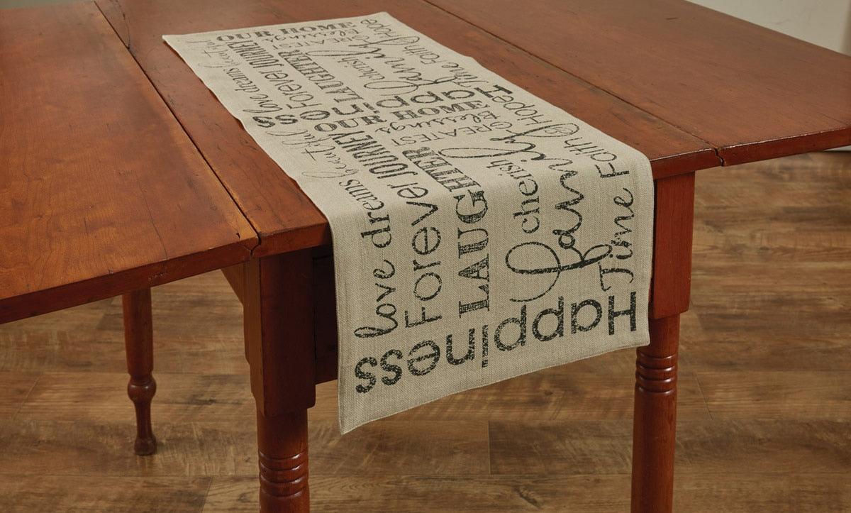 Dover Table Runner - 36"L Park Designs - The Fox Decor