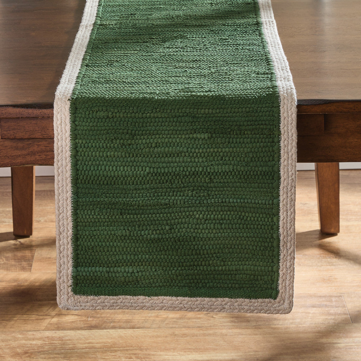 Dune Table Runner 54" L - Green Set of 2 Park Designs - The Fox Decor