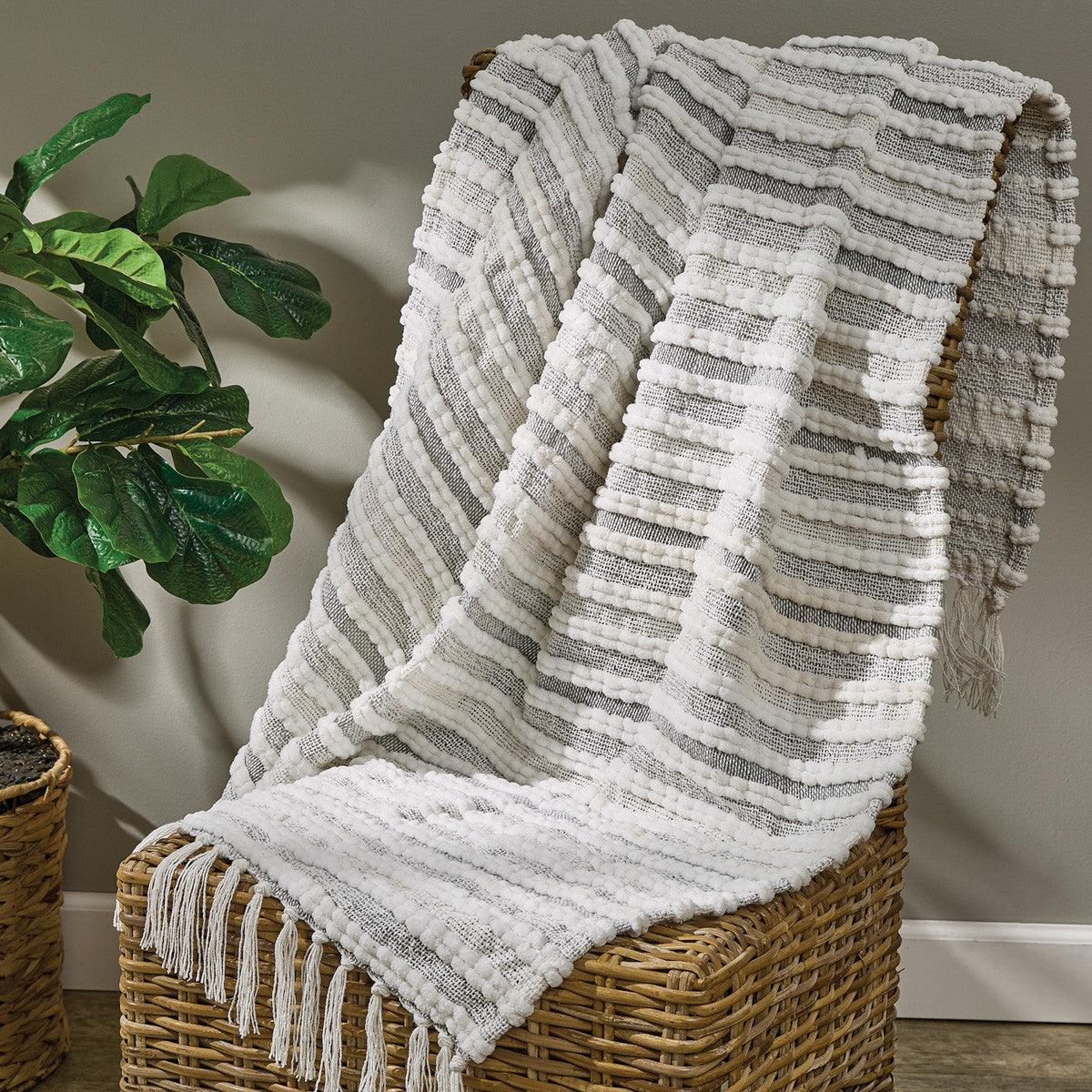 Fina Ribbed Throw Set of 2 Park Designs - The Fox Decor
